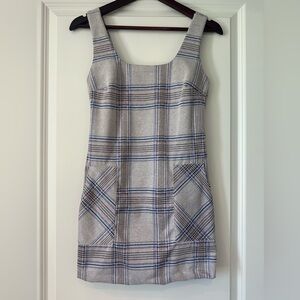 Altard State plaid jumper dress
